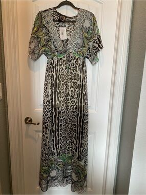 Holt Miami embellished cover up